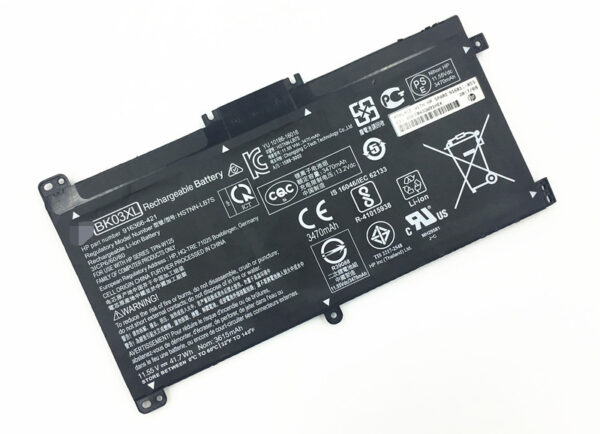 Original BK03XL Battery For HP Pavilion X360 14-BA 14m-BA Series .