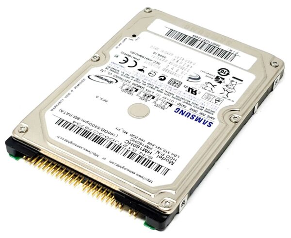 SAMSUNG 160GB 5400 RPM 8M 2.5" IDE PATA Hard Drive