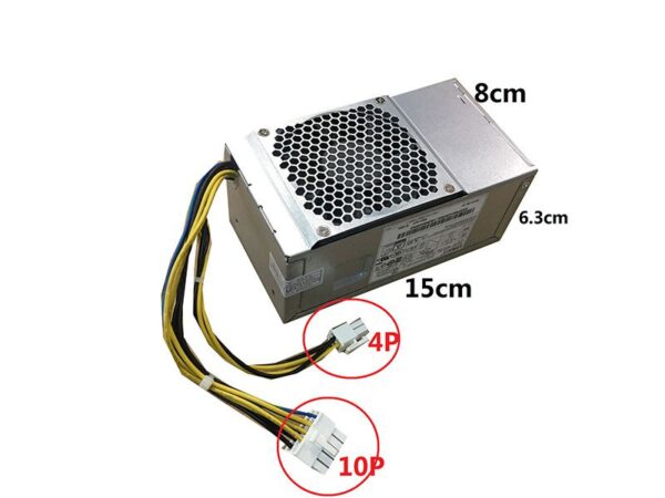 Lenovo 10 + 4 Smps  with 12V 4 pin long Lenght (new) power supply
