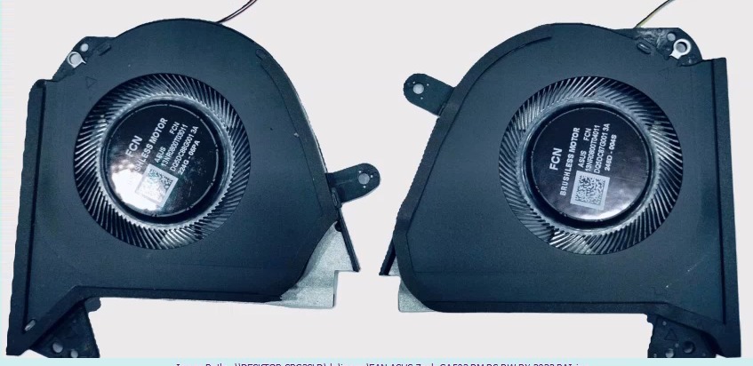 ASUS ROG Zephyrus M G15 GA502 GU502 GU502G GA502I GA502D GA502IU CPU & GPU FAN PAIR