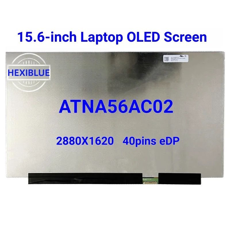 OLED DISPLAY Samsung ATNA56AC02-1 15.6″ 120Hz QHD+ OLED Laptop Screen .