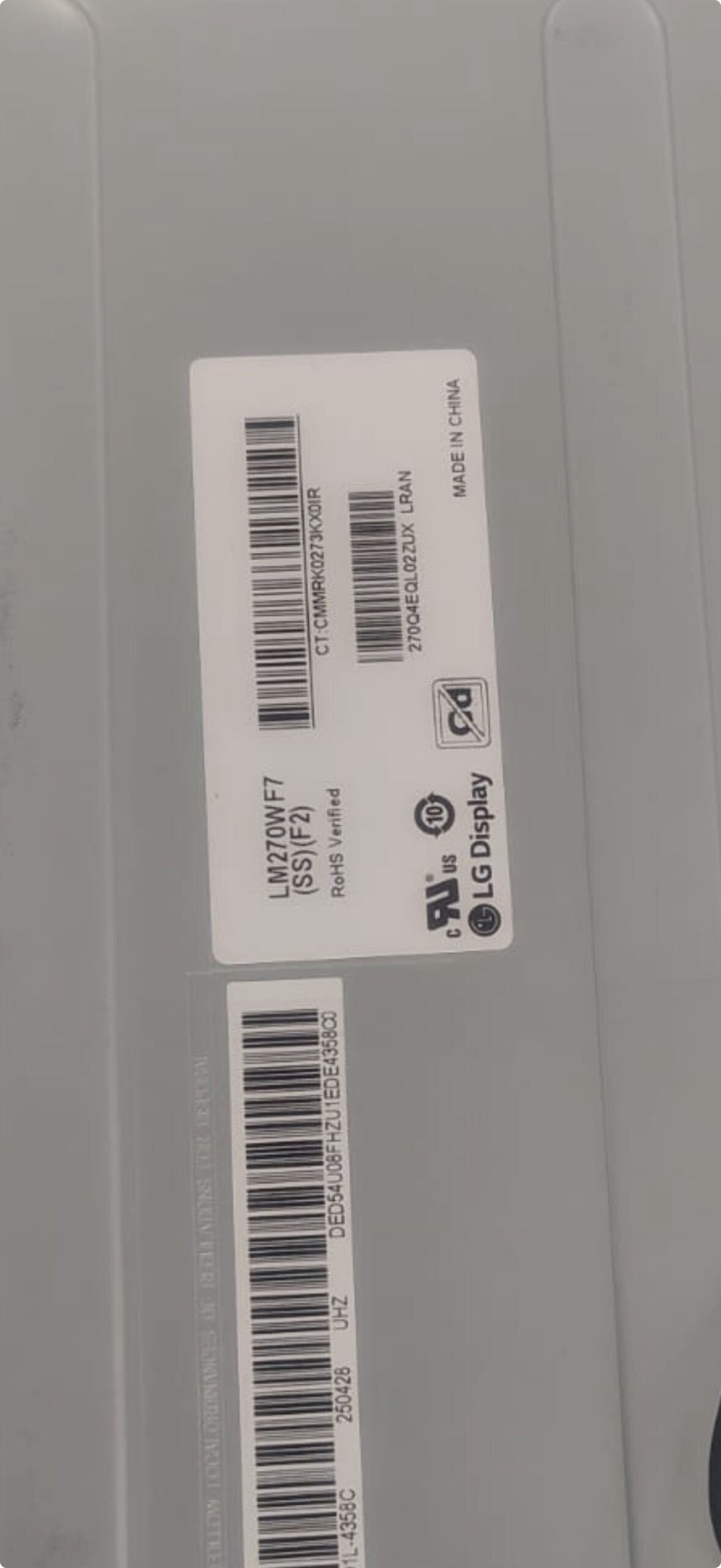 HP All-in-One Desktop PC 27-cr0406in LM270WF7-SSF2 27″ LCD Screen LM270WF7(SS)(F2) PANEL