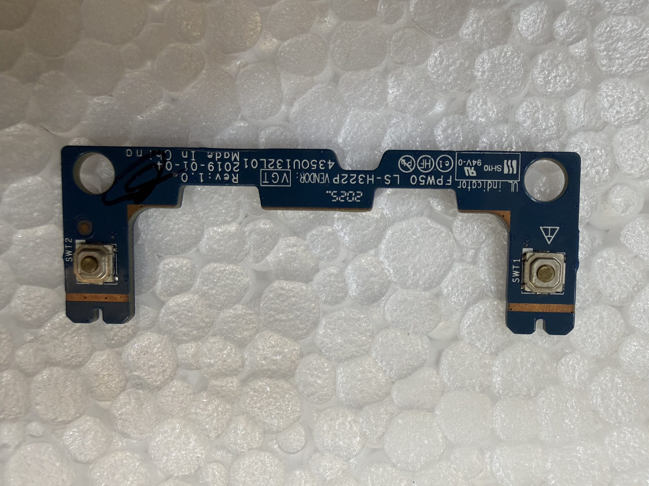 Touchpad Button Click Board LS-H322P L52037-001 Replacement for HP 15-DW 15s-DU 15s-DY 15-GW 250 255 256 G8 G9