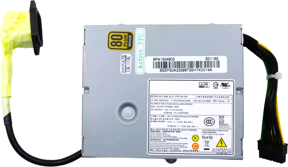 LENOVO ThinkCentre M93Z S710 S510 S560 S590 S720 S770 M7121 AIO SMPS.