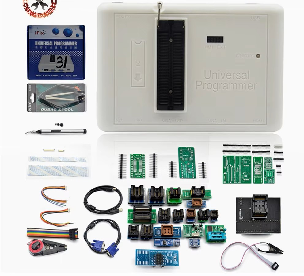 RT809H EMMC-Nand FLASH Universal Programmer WITH 31 ADAPTOR