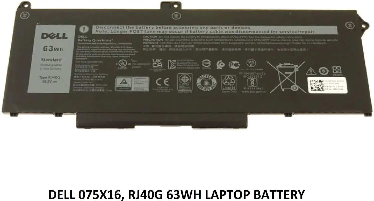 DELL LATITUDE 5420 5520 3560 RJ40G ORIGNAL BATTERY .