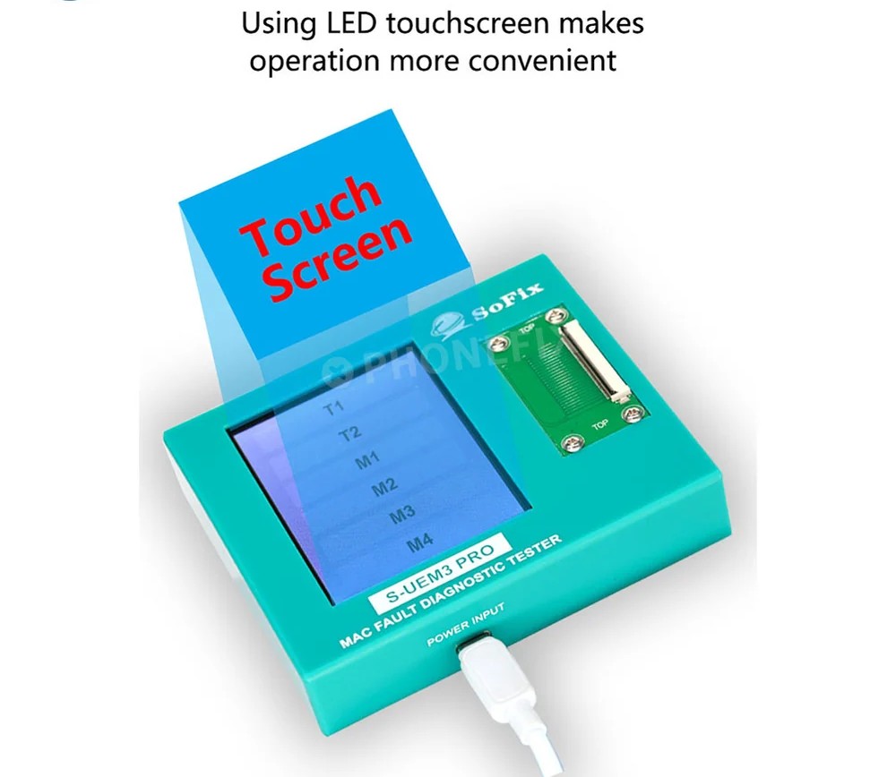 S-UEM3 PRO MacBook Motherboard Interface Fault Diagnostic Tester